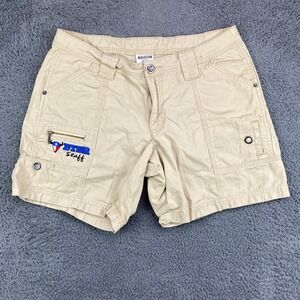 Magellan Big Texan‎ Steak Ranch Staff Shorts Womens Size 10 Tan Utility Outdoor